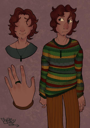 Andre simple character sheet